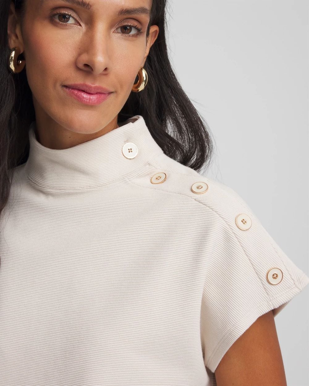 Ottoman Cap Sleeve Tee click to view larger image.