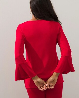 Travelers Button Sleeve Top