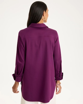 No Iron™ Stretch Long-Sleeve Tunic click to view larger image.