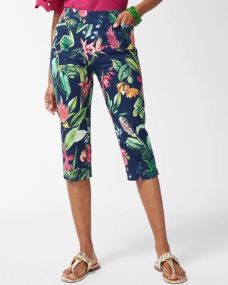 Brigitte Floral Capris