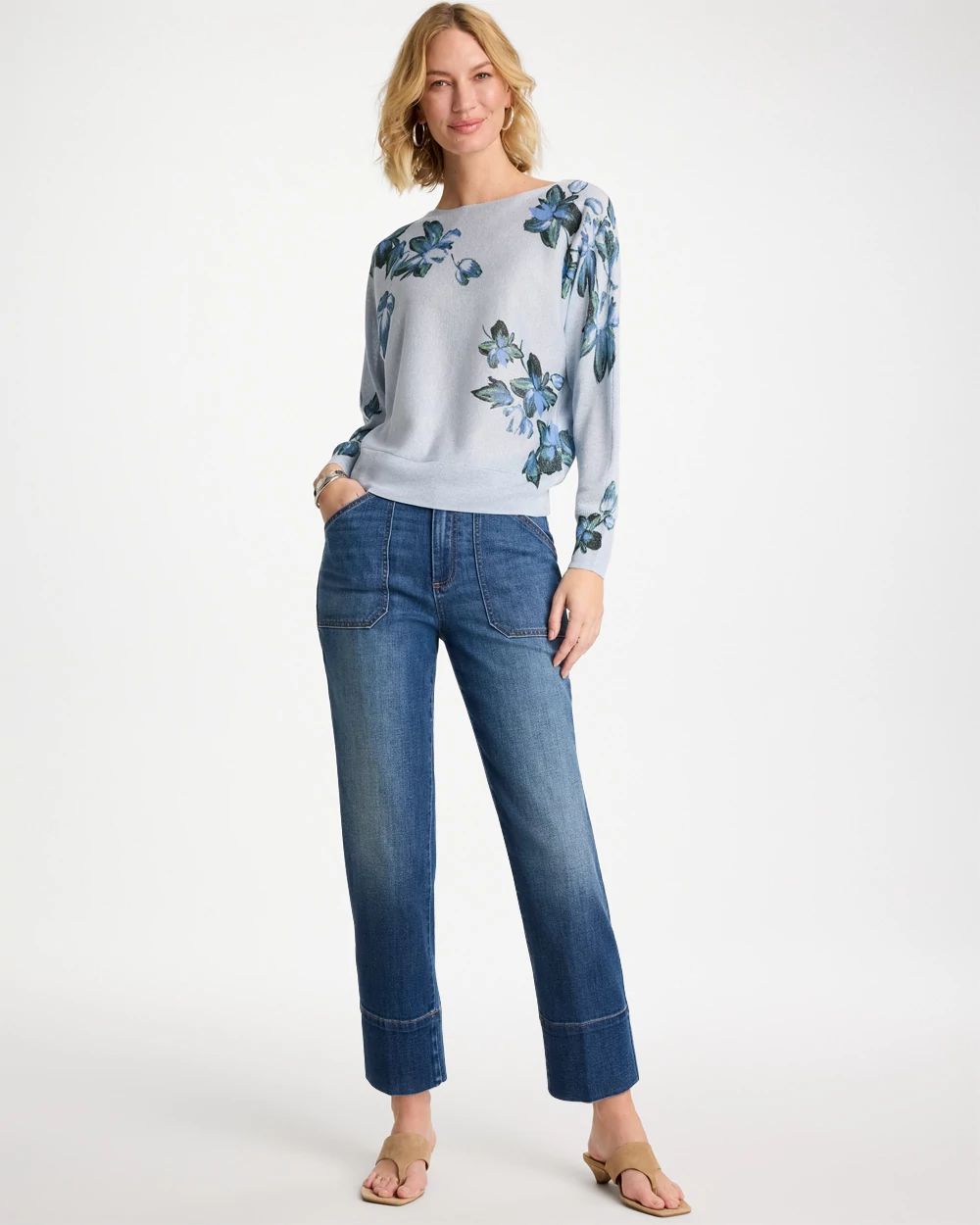 Straight Utility Crop Jean