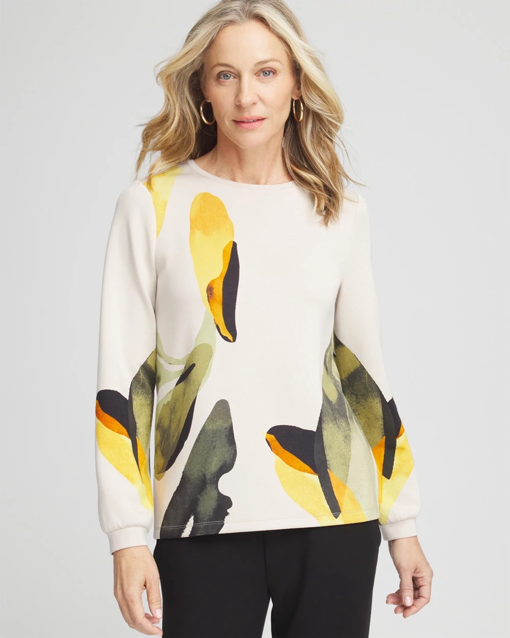 Zenergy® Scuba Floral Top