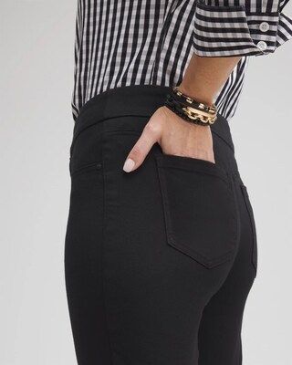 11" Pull-on Denim Shorts