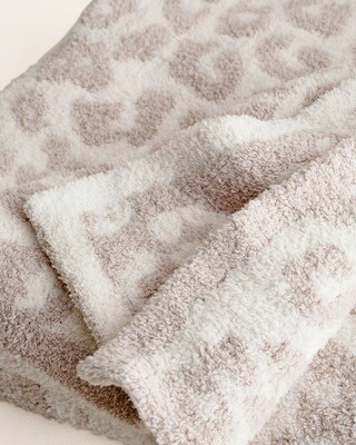 Barefoot Dreams CozyChic Animal-Print Blanket