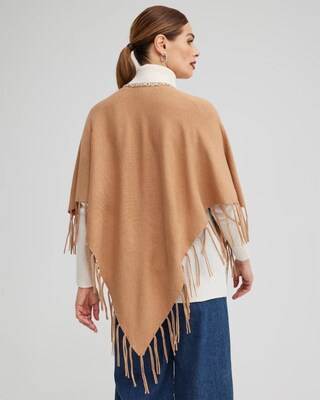 Knit Triangle Wrap