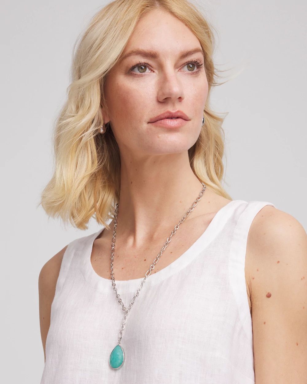 Convertible Filigree Beaded Pendant Necklace
