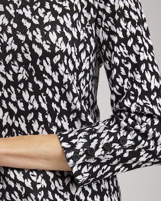 Pima Crewneck Button Tee click to view larger image.