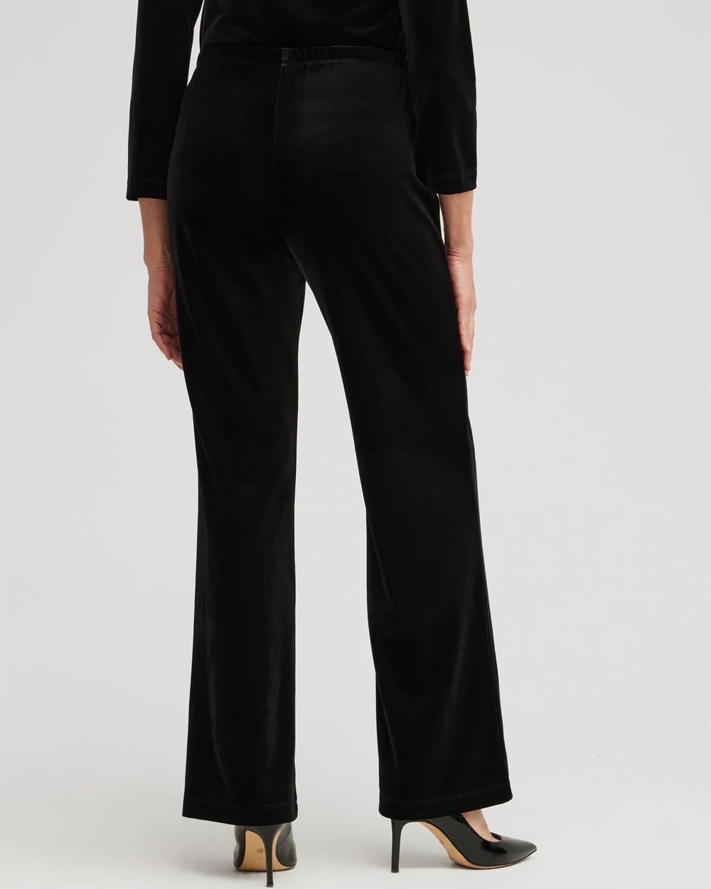 Travelers Collection Velvet No Tummy Pants