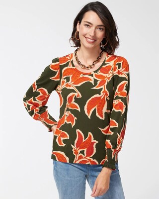 Touch of Cool Smock Sleeve Tee