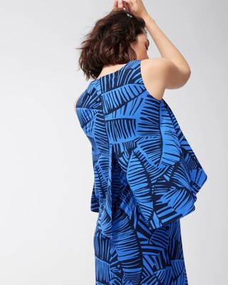 Sleeveless Popover Maxi Dress