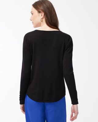 V-Neck Pullover Sweater
