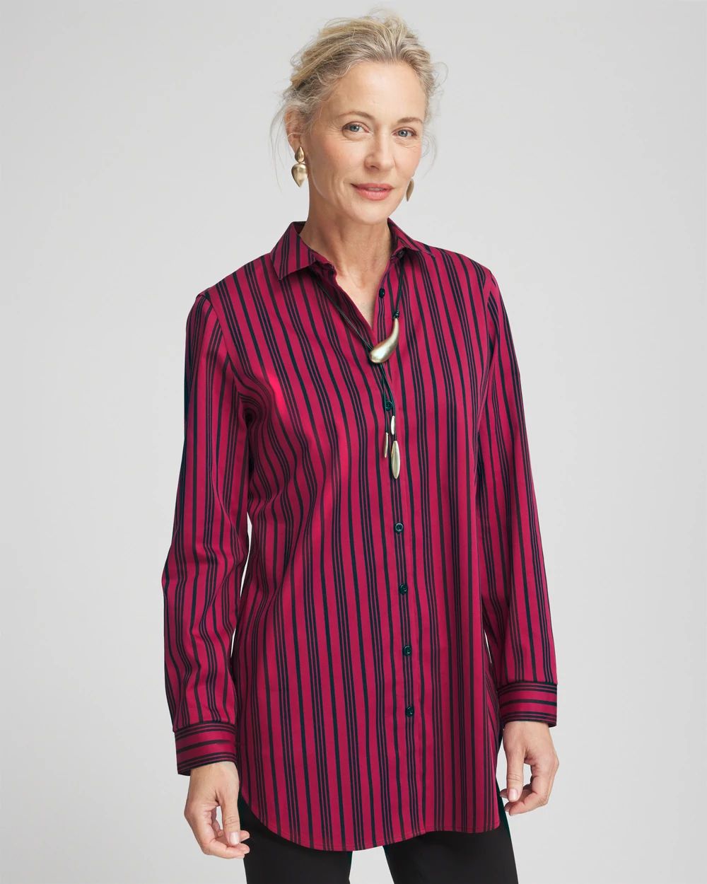No Iron™ Stripe Tunic