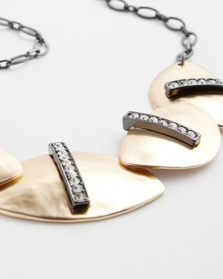 Pavé Bib Necklace