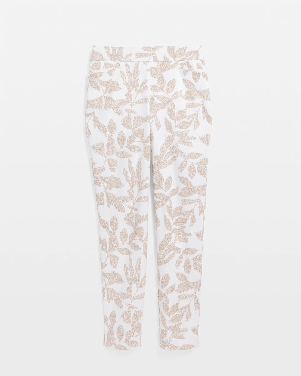 Brigitte Leaf Etch Ankle Pants