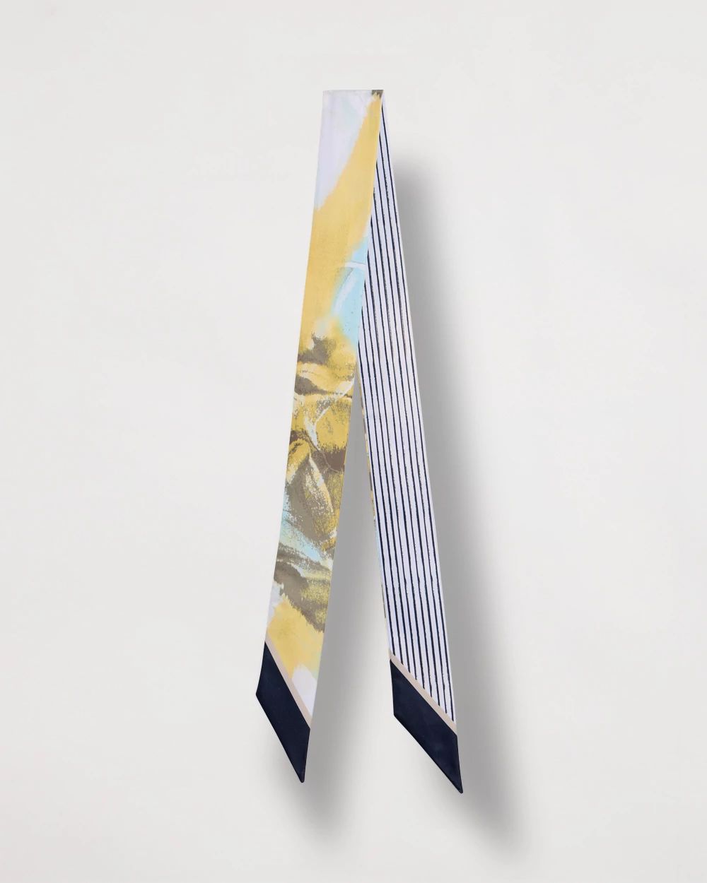 Striped Skinny Scarf