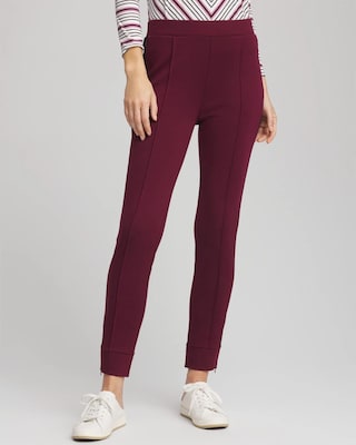 Zenergy® Double-Knit Colorblock Ankle Pants