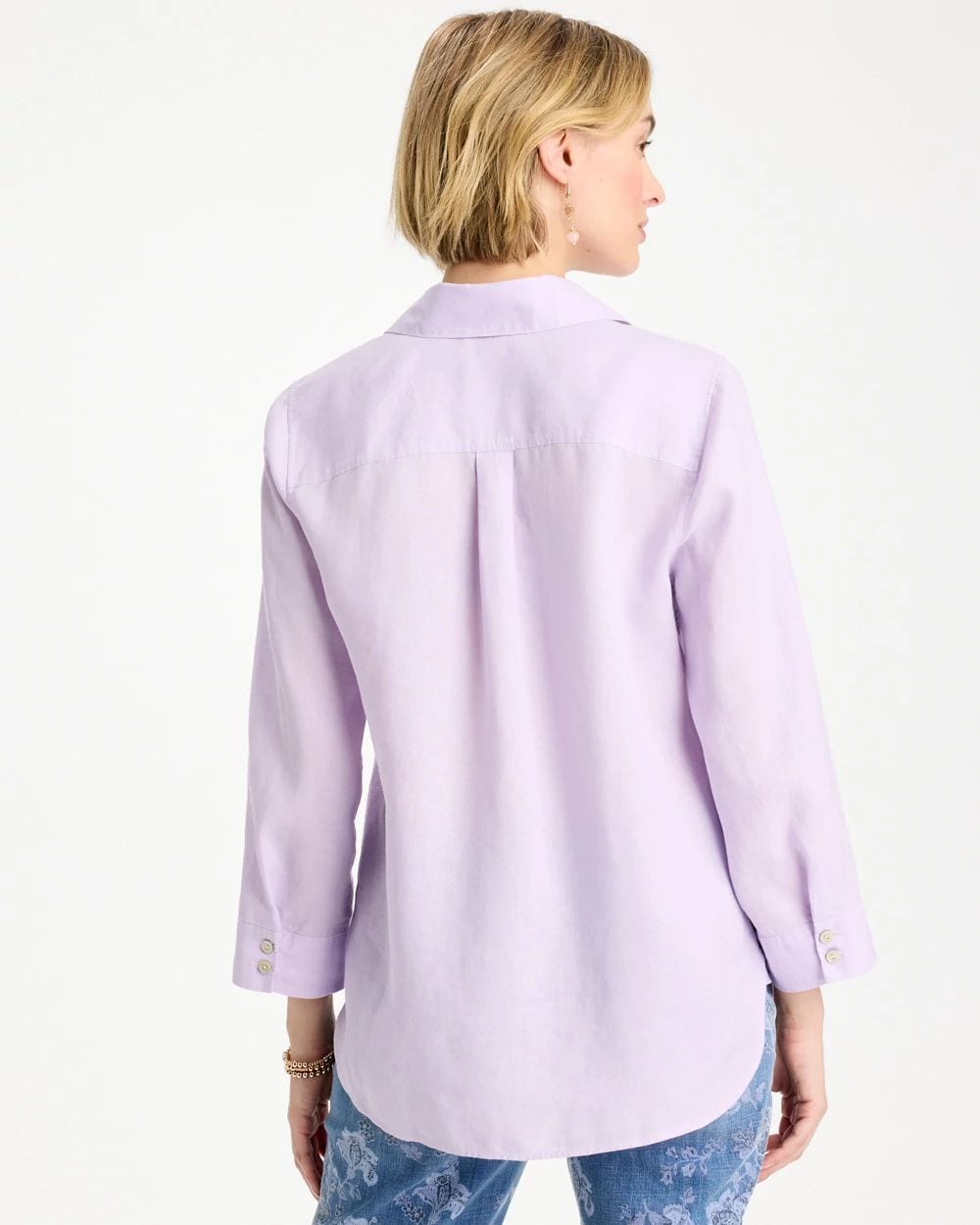 No Iron™ Linen Shirt click to view larger image.