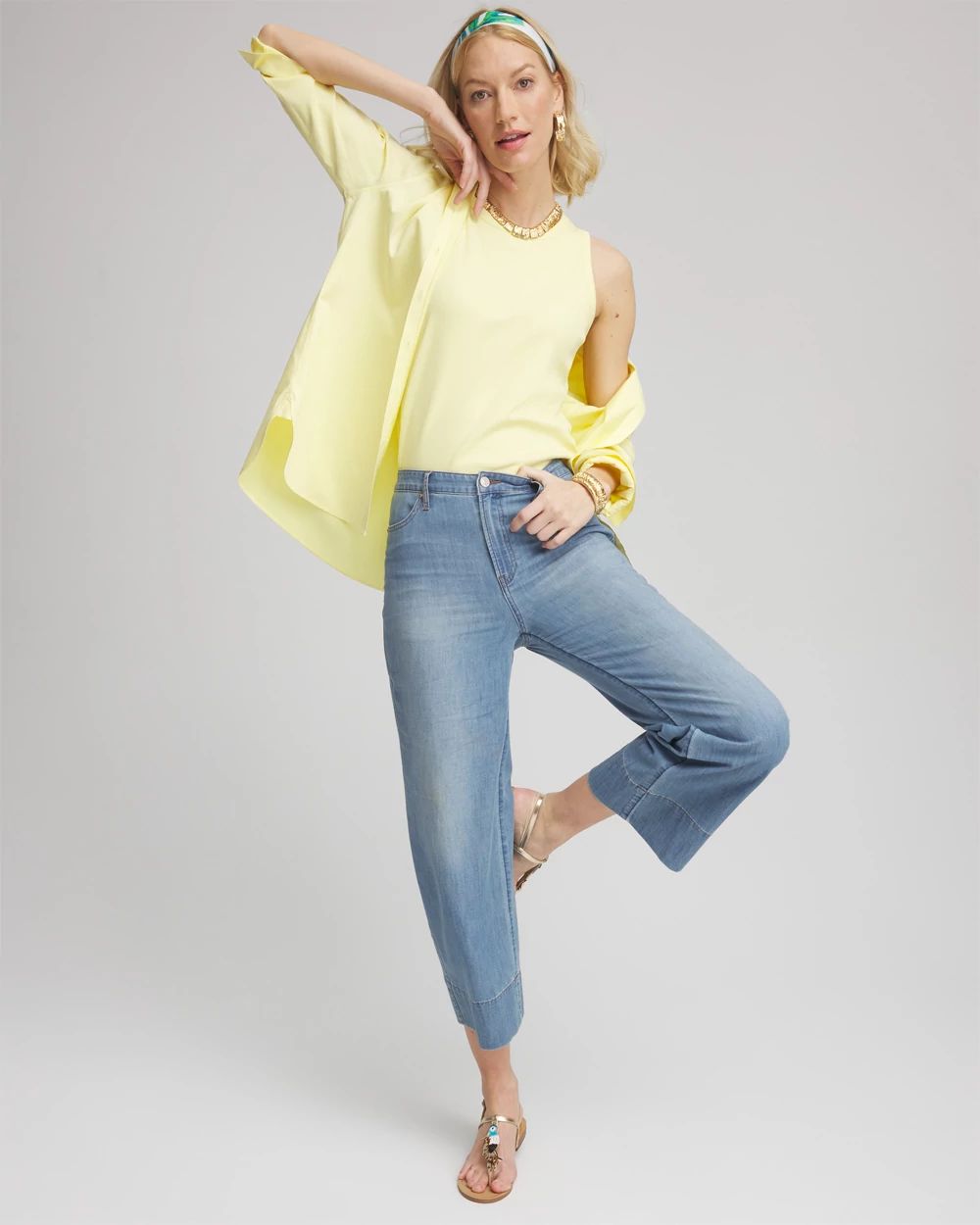 3/4 Sleeve Stretch Shirt click to view larger image.