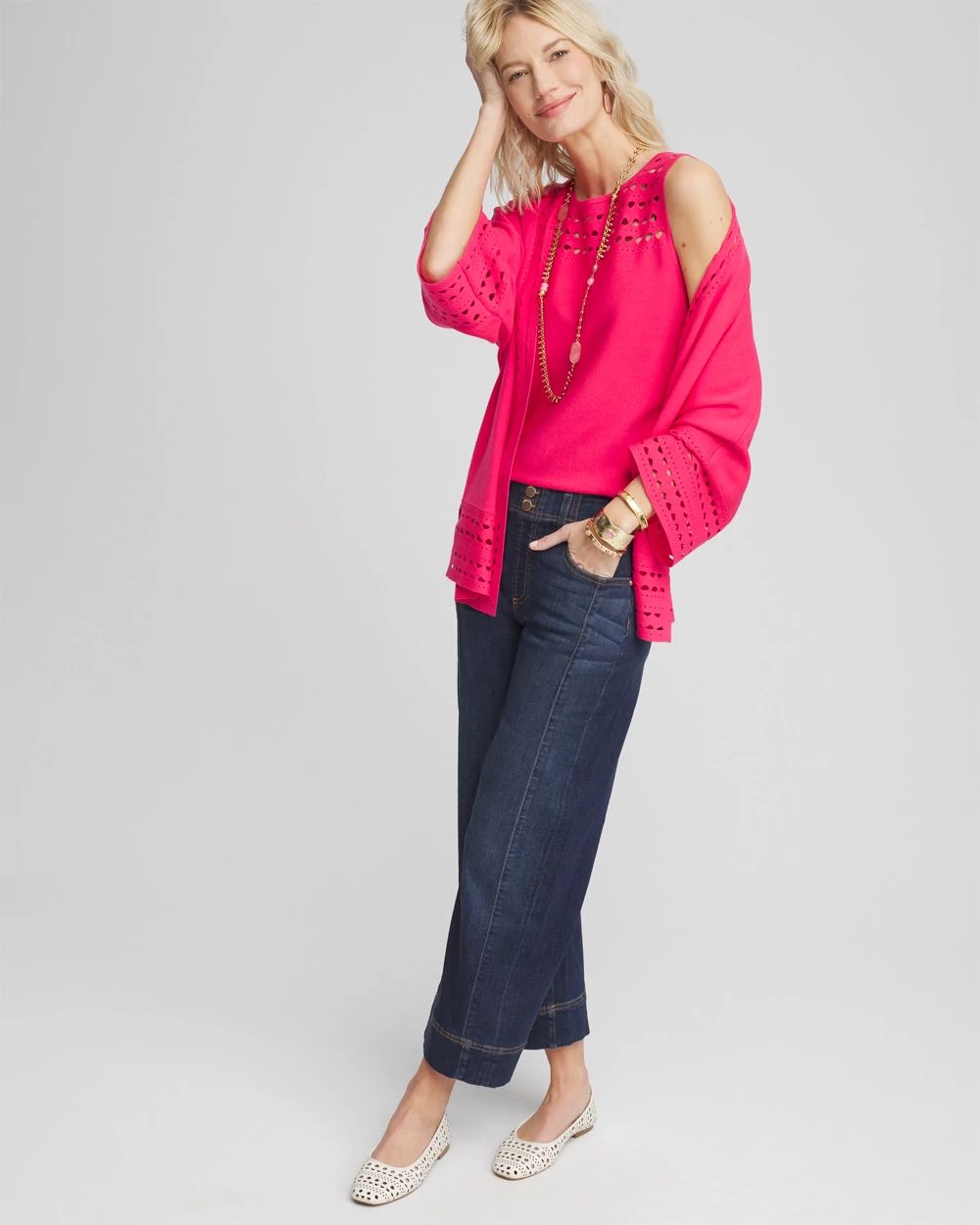 Cutout Sweater Tank