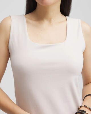 Contour Cotton™ Square Neck Tank click to view larger image.