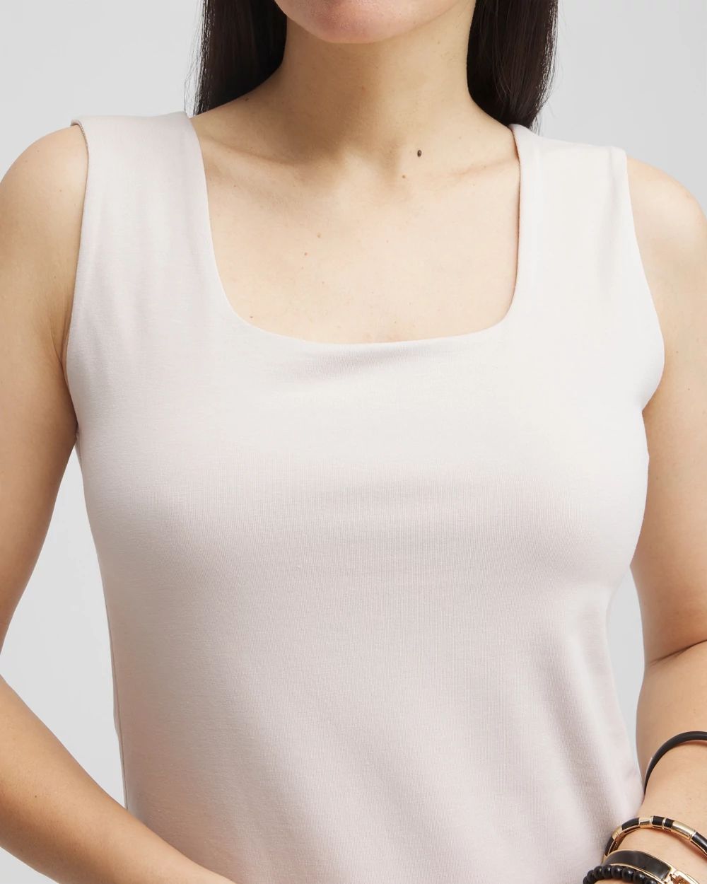 Contour Cotton™ Square Neck Tank