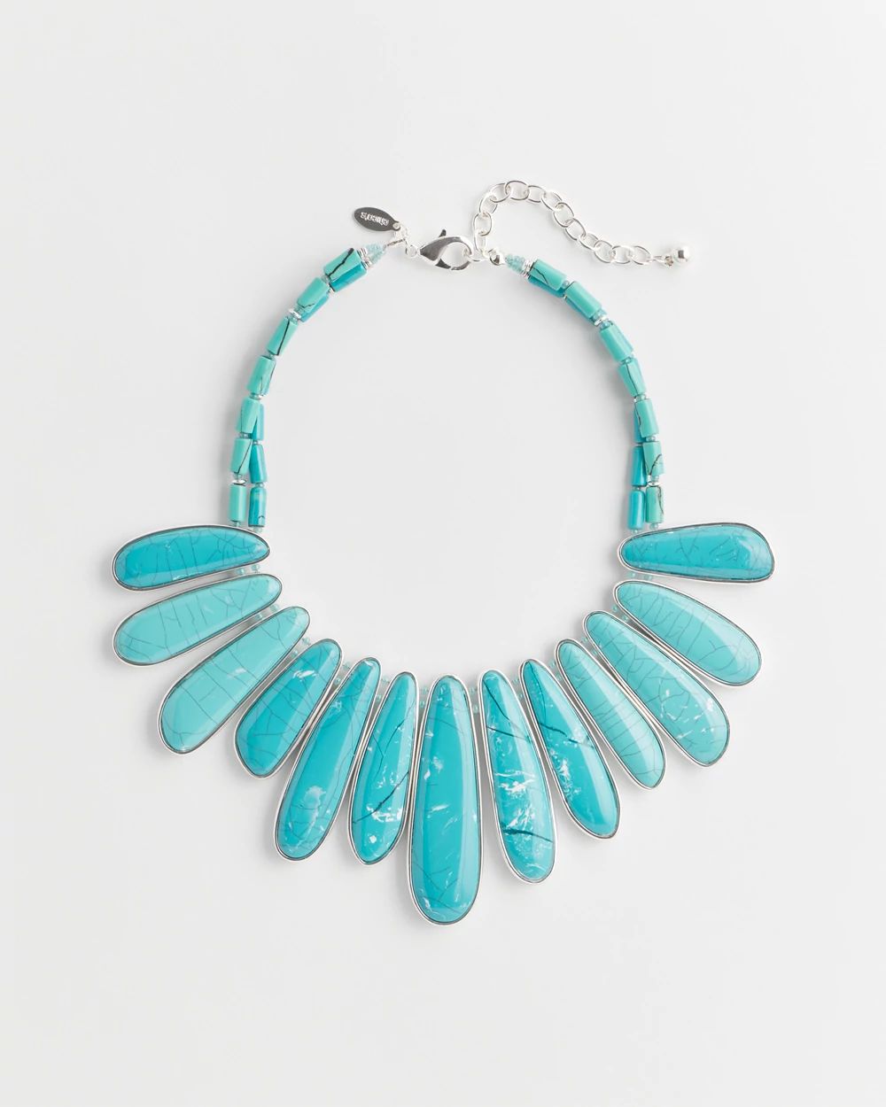 Turquoise Blue Statement Necklace