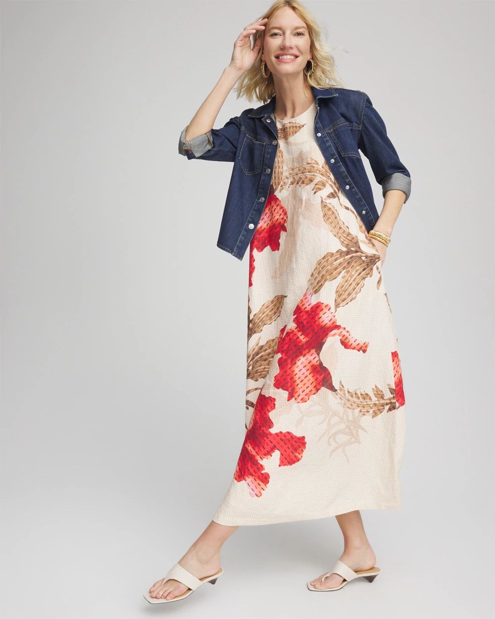 Floral Tank Maxi Dress