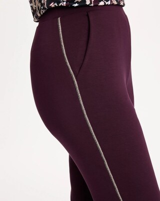 Zenergy® Caviar Bead Scuba Ankle Pants click to view larger image.