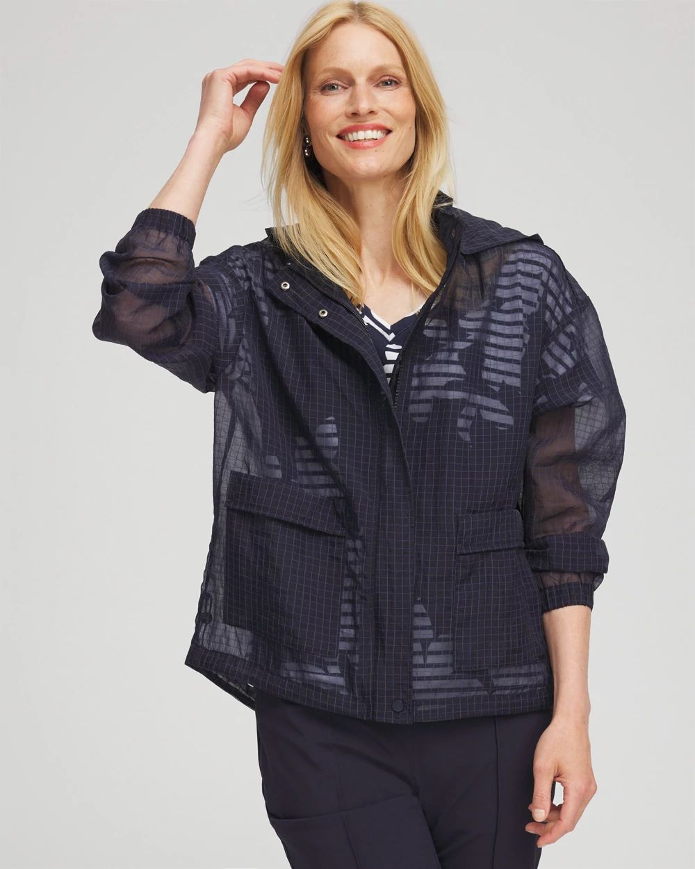 Zenergy® Sheer Textured Jacket