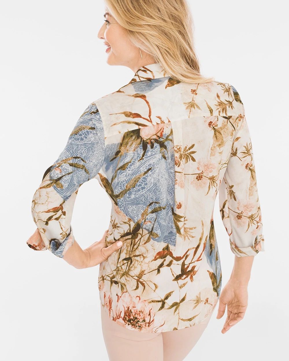 Softened Floral Shirt