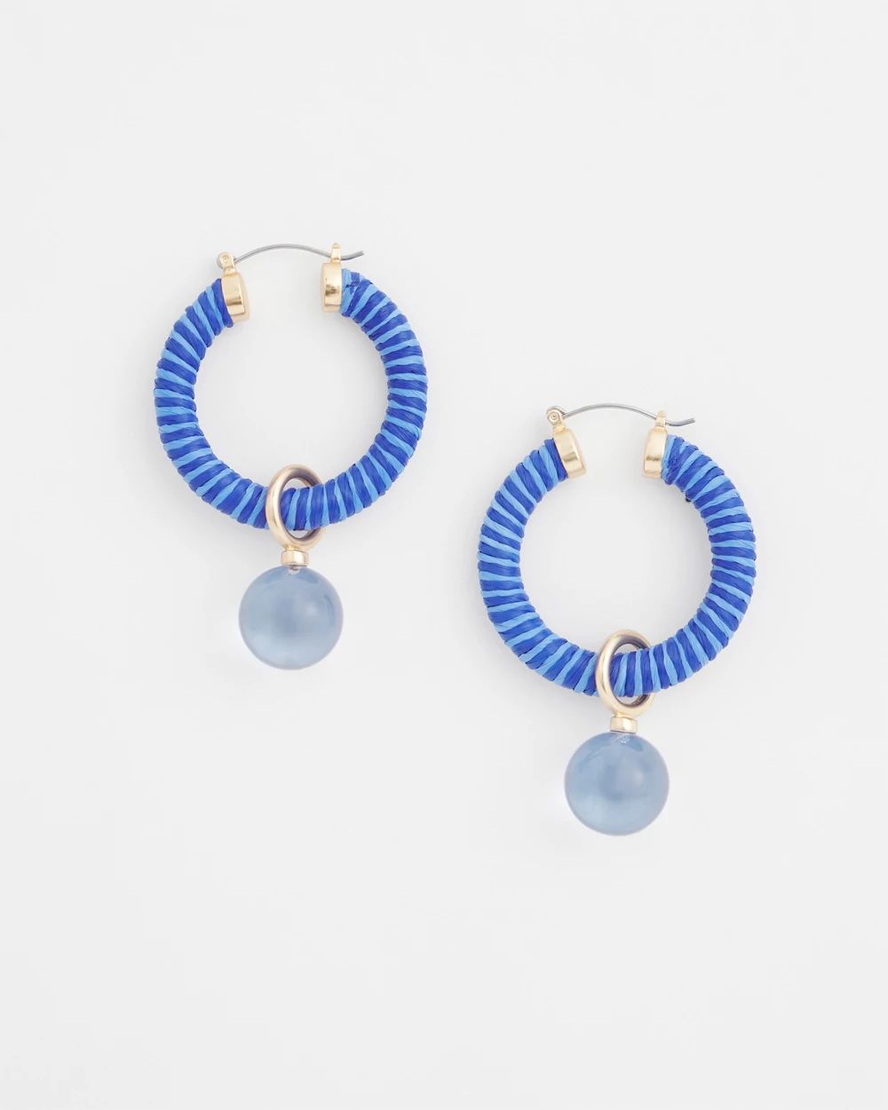 No Droop™ Convertible Blue Hoops