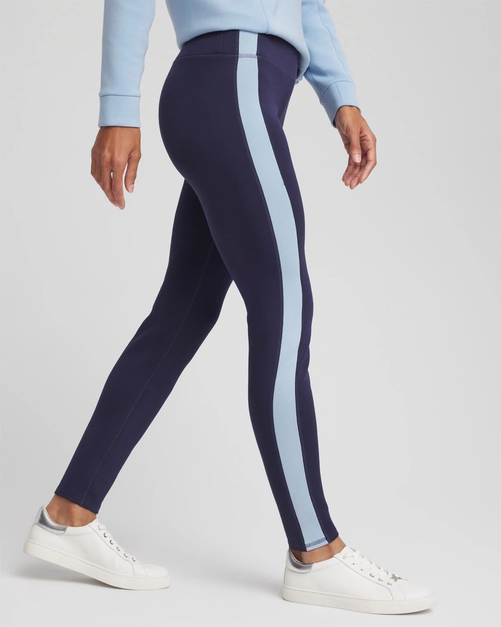 Zenergy® Topaz Contrast Leggings click to view larger image.