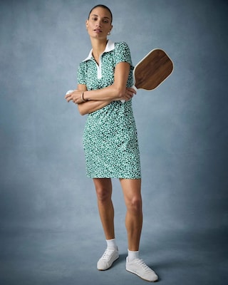 Zenergy® UPF Paint Contrast Dress click to view larger image.