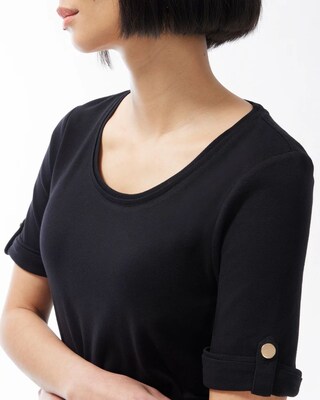 Cuff Sleeve Everyday Tee