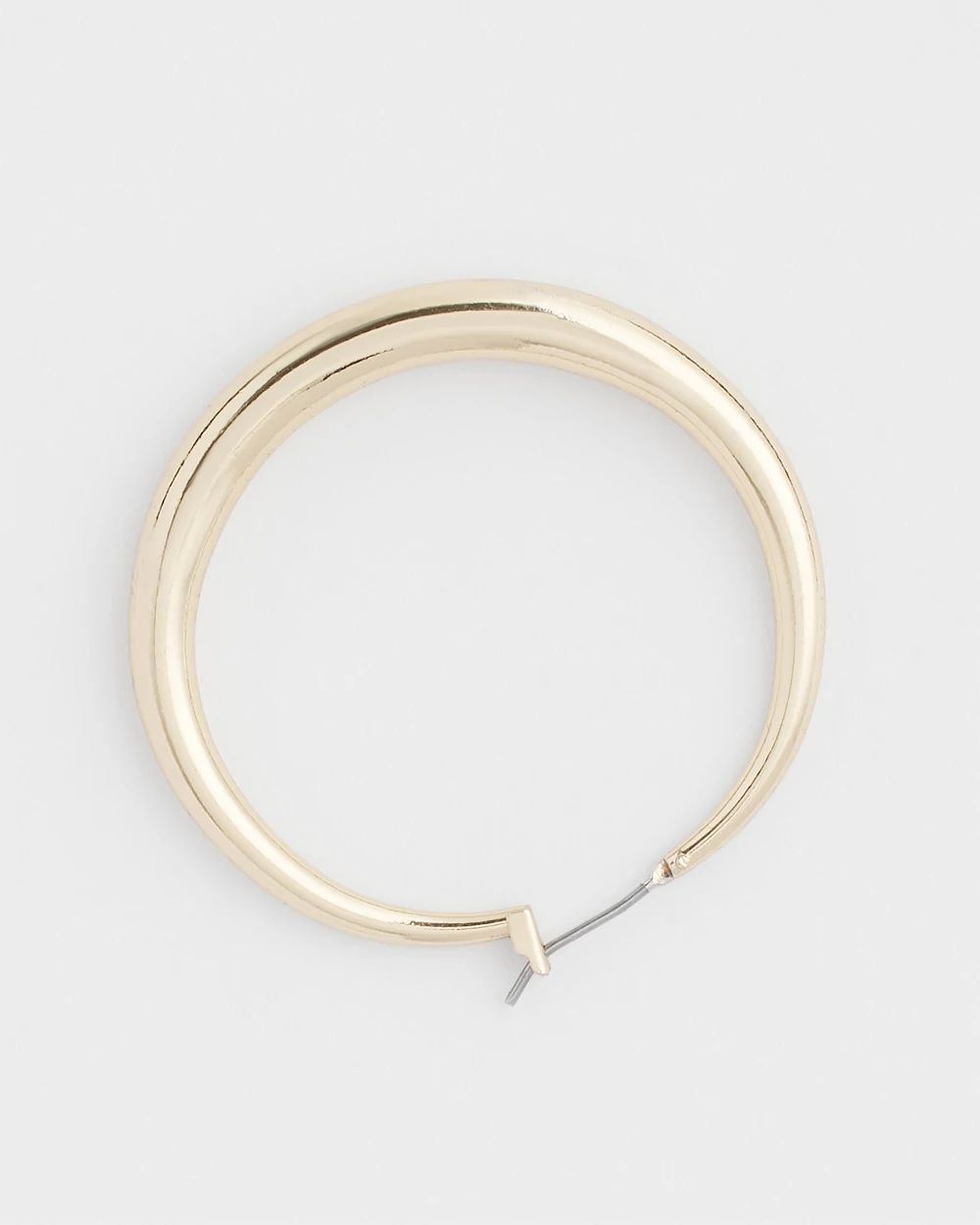Cassie Gold-Tone Hoop Earrings