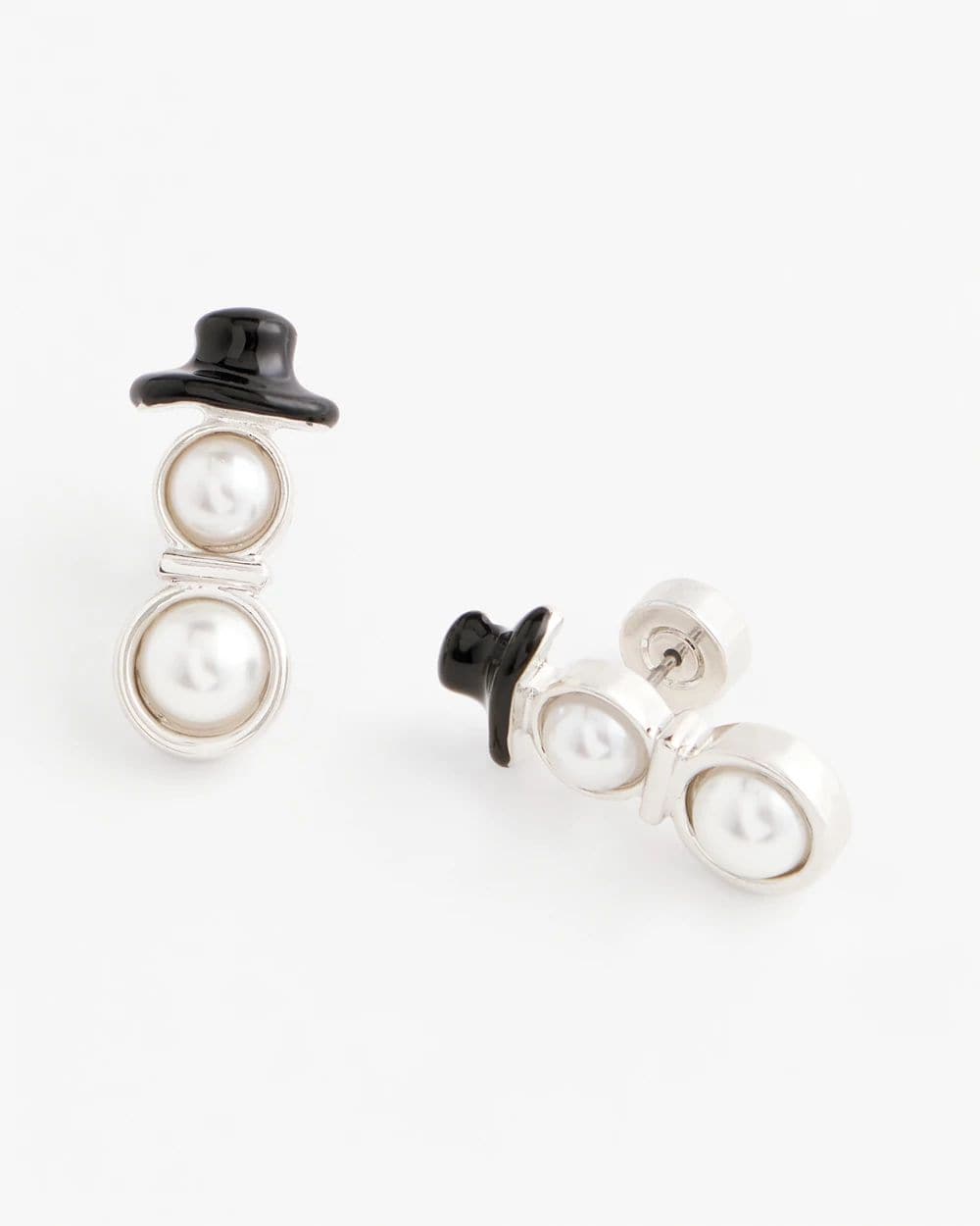 Snowman Stud Earrings