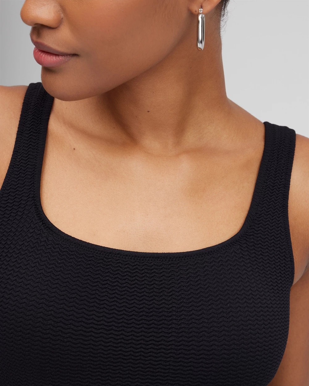 Gottex Square Neck One Piece Swimsuit