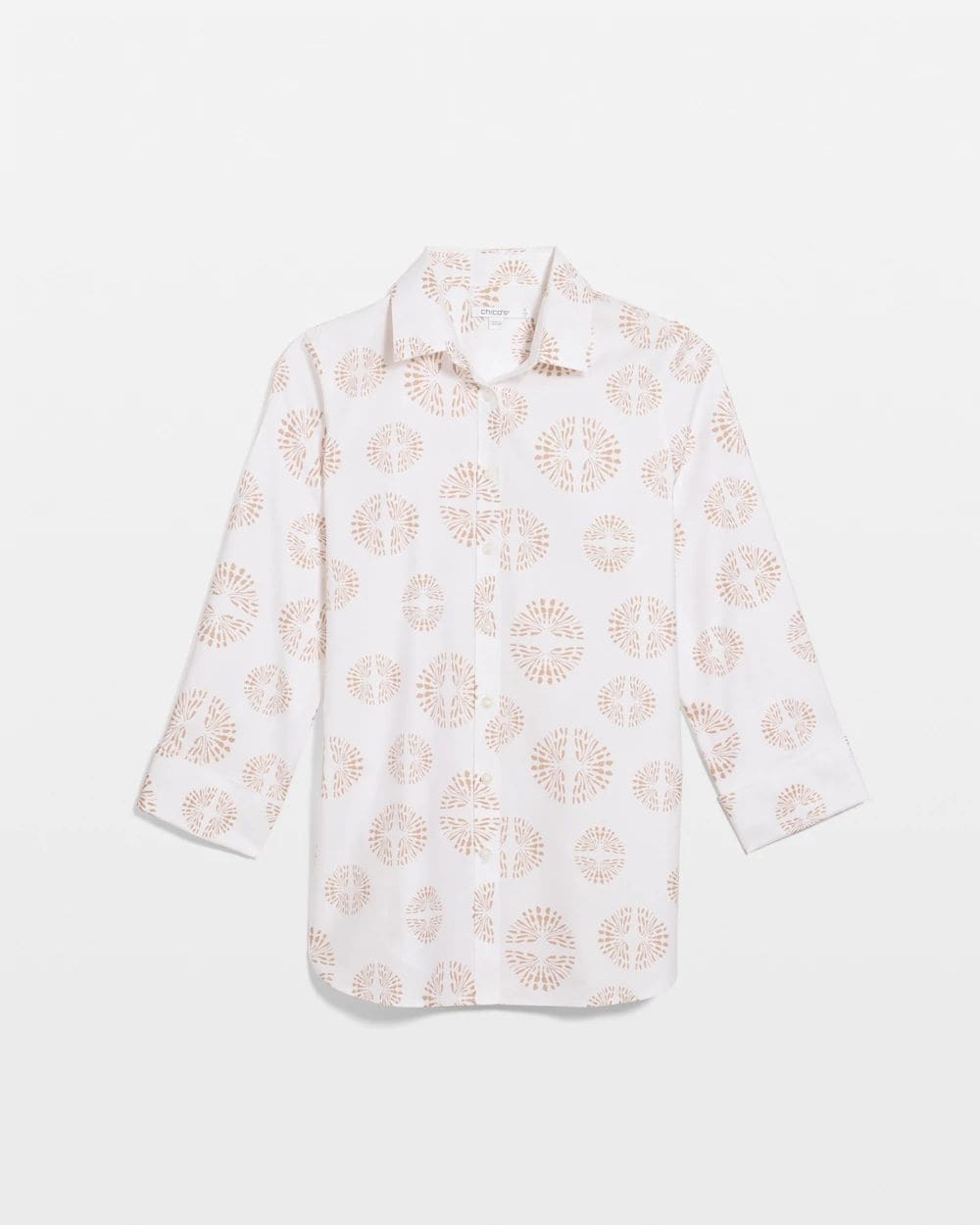 No Iron™ Stretch Stamped Shirt