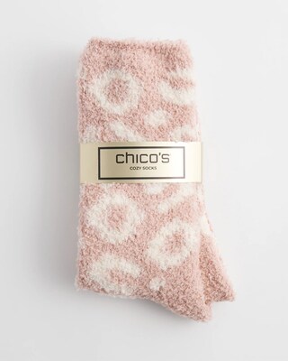 Animal Print Cozy Socks