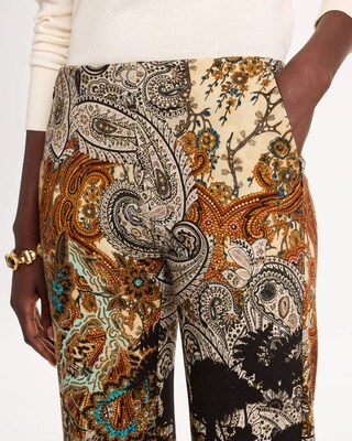 Paisley Juliet Wide Full Length Pant click to view larger image.