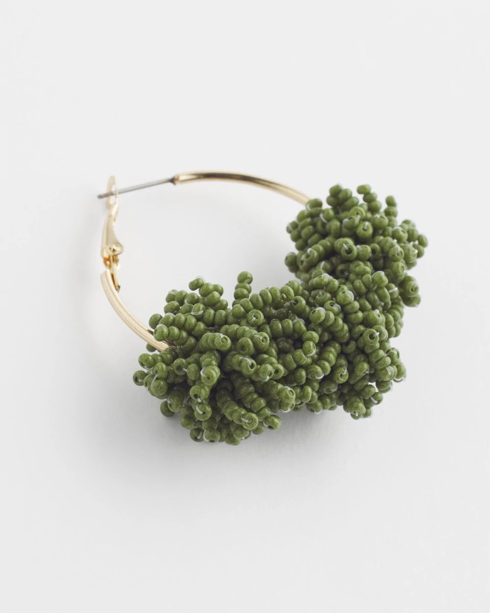 No Droop™ Seed Bead Cluster Earring