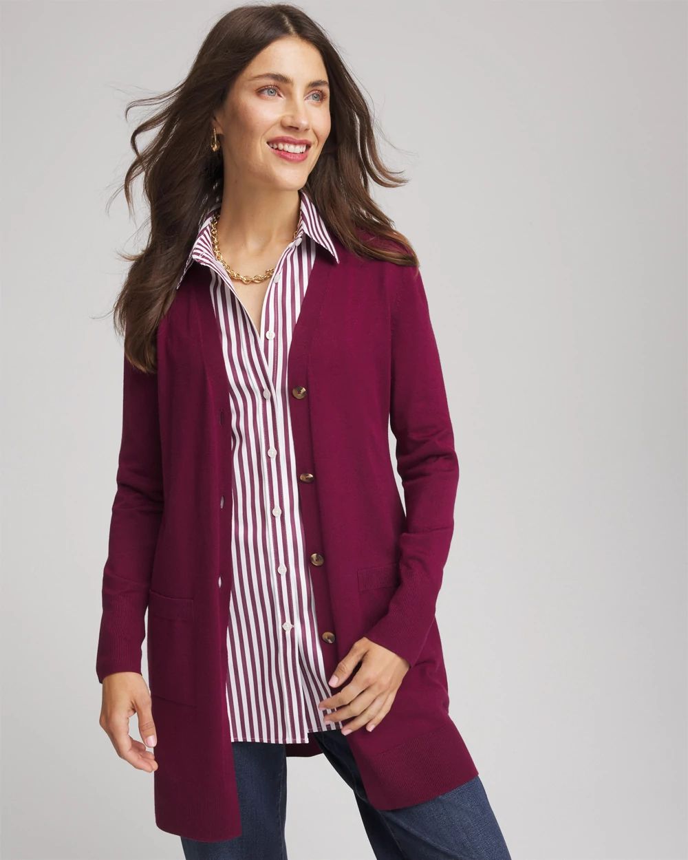 Ella Pocketed Cardigan Sweater