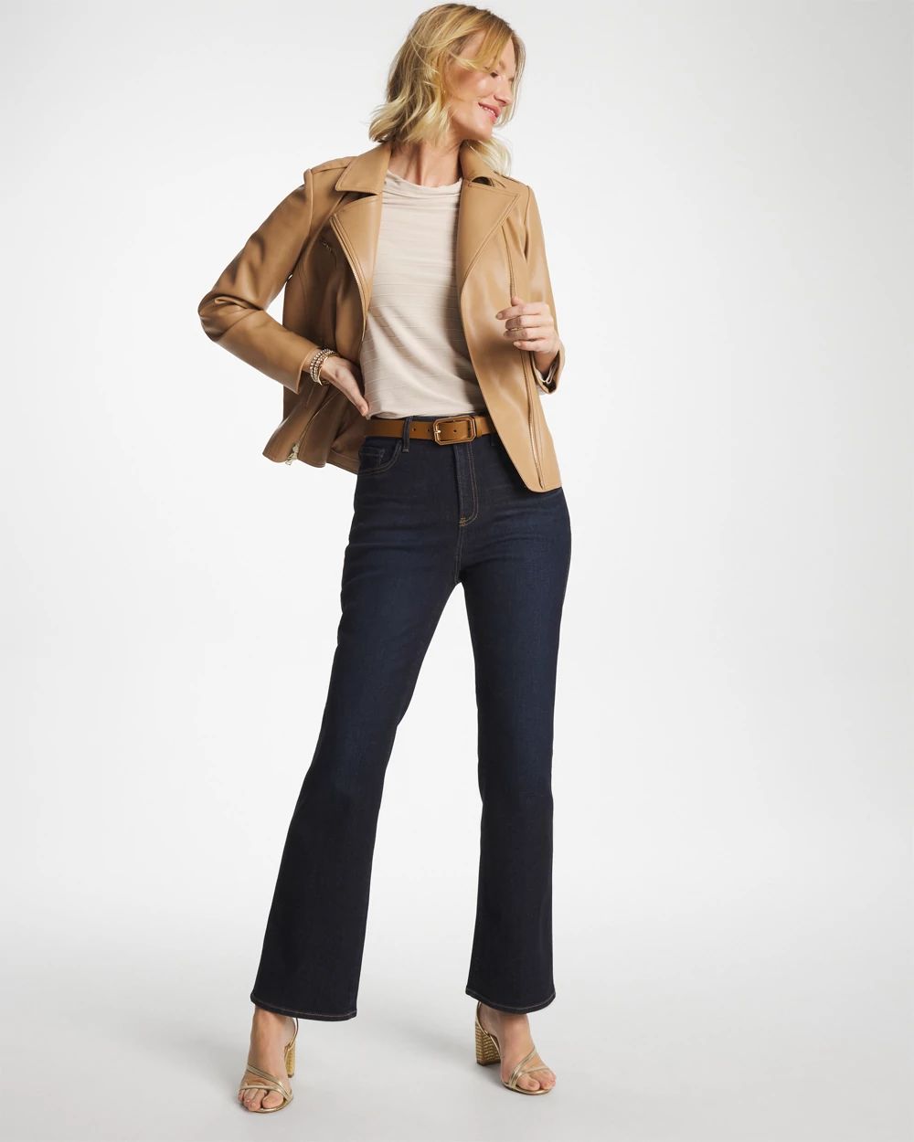 Petite Skinny Bootcut Flared Jeans