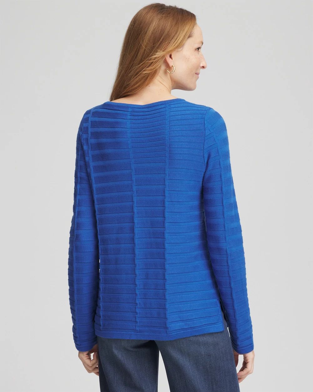 Boat Neck Pullover Sweater