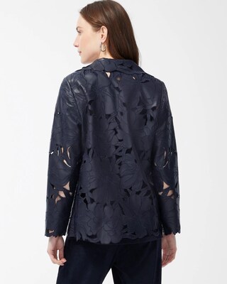 Travelers Collection Faux Leather Jacket