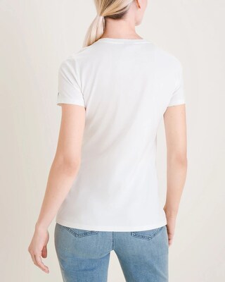 Hummingbird Embroidered Tee