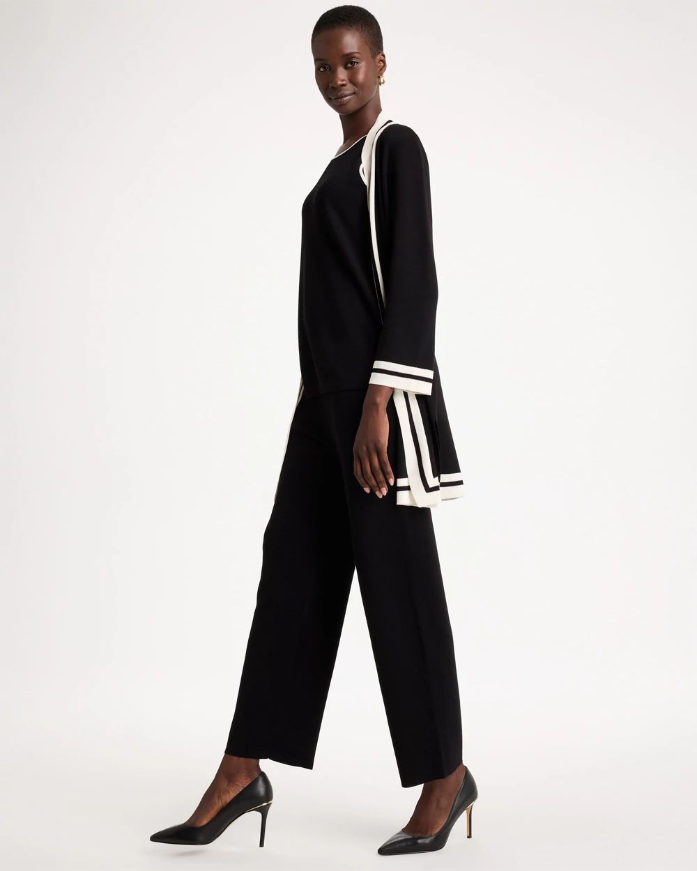 Travelers™ Sweater Knit Wide-Leg Pants