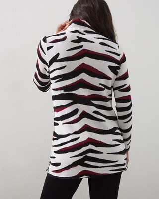 Travelers Animal Print Sweater
