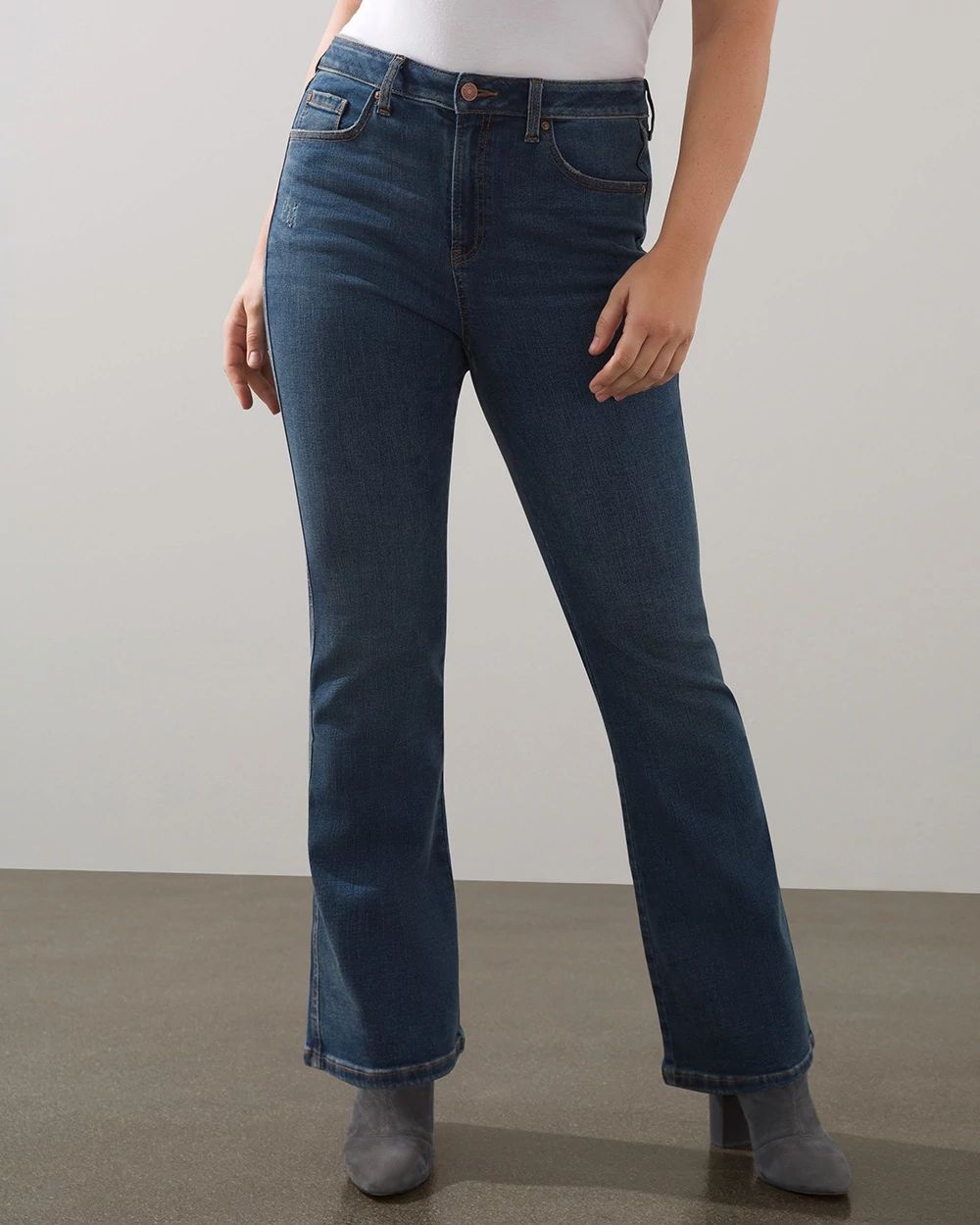 DefineMe Denim Curvy Flare Jeans