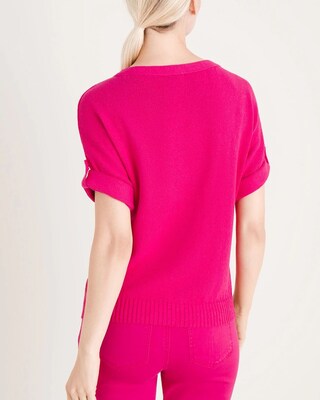 Roll-Tab Sweater Tee